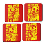 Bob-omb-Wall-Art - Coasters