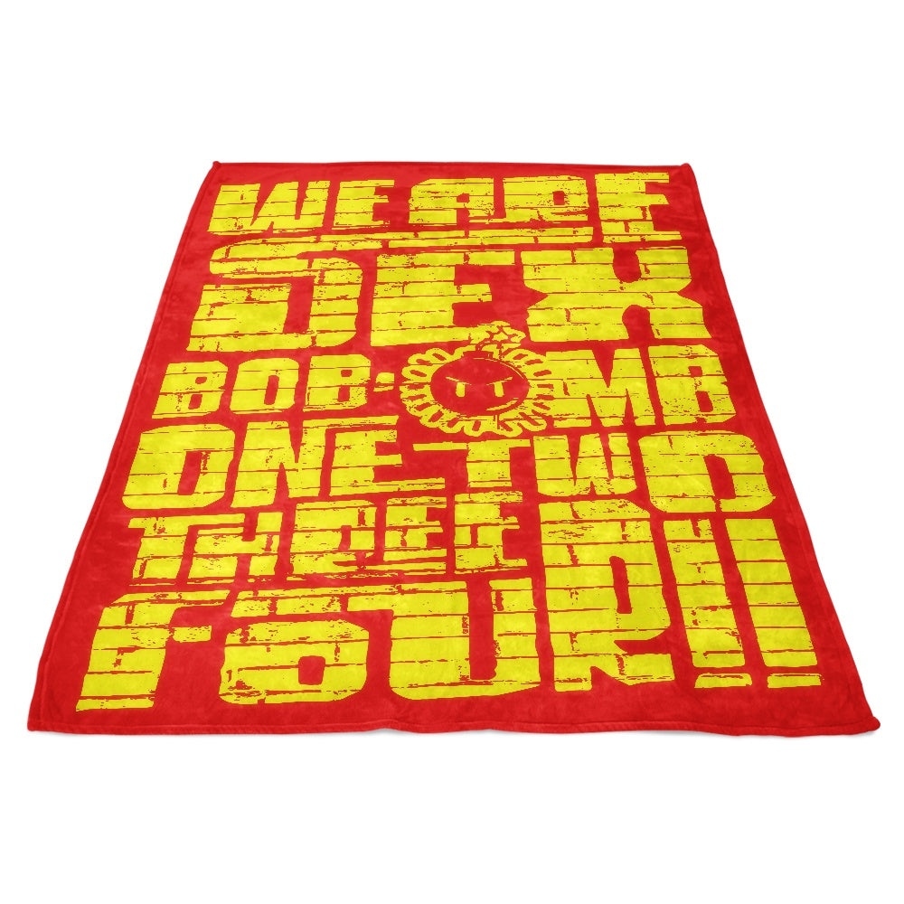 Bob-omb-Wall-Art - Fleece Blanket