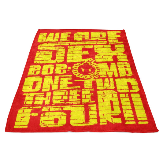 Bob-omb-Wall-Art - Fleece Blanket