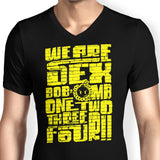 Bob-omb-Wall-Art - Men's V-Neck