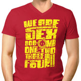 Bob-omb-Wall-Art - Men's V-Neck