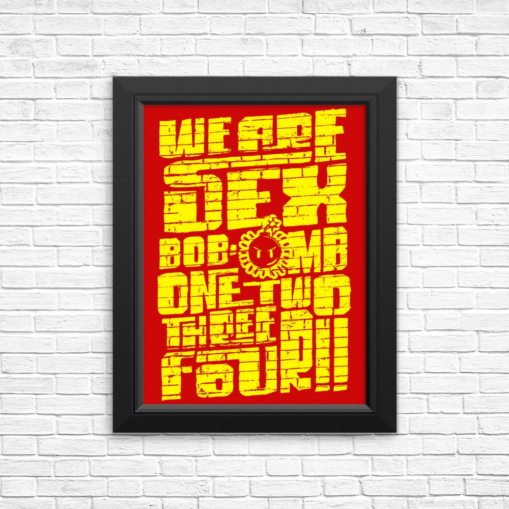 Bob-omb-Wall-Art - Posters & Prints