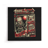 Bobble Clown - Canvas Print