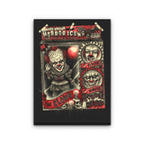Bobble Clown - Canvas Print