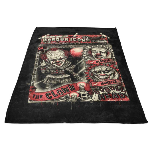 Bobble Clown - Fleece Blanket