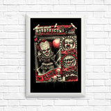 Bobble Clown - Posters & Prints