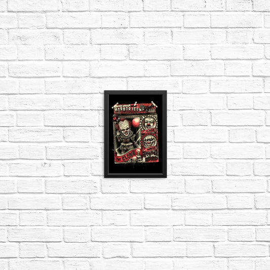 Bobble Clown - Posters & Prints