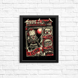 Bobble Clown - Posters & Prints