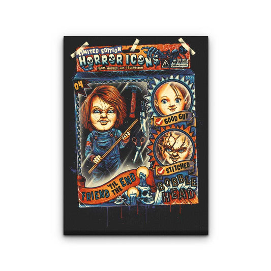 Bobble Friend to the End - Canvas Print