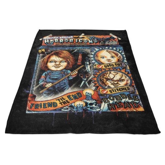 Bobble Friend to the End - Fleece Blanket