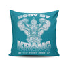 Body by Krang - Throw Pillow