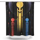Boldly Go - Shower Curtain