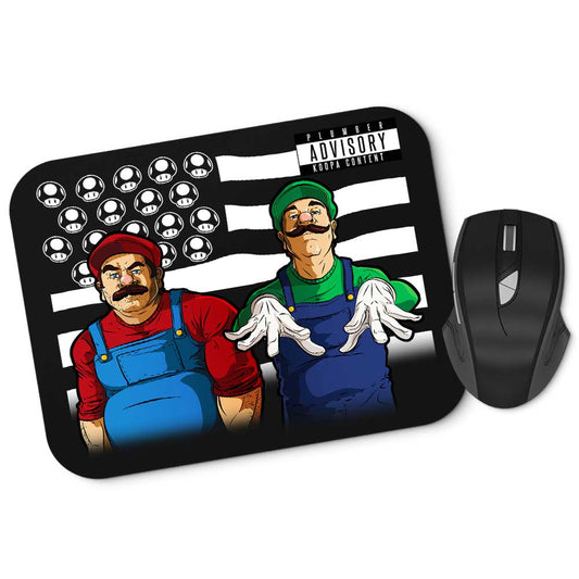 Bombs Over Koopas - Mousepad
