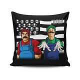 Bombs Over Koopas - Throw Pillow