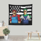 Bombs Over Koopas - Wall Tapestry