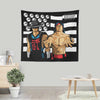 Bombs Over Outworld - Wall Tapestry