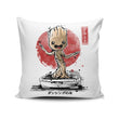 Bonsai Groot - Throw Pillow