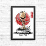 Bonsai Groot - Posters & Prints