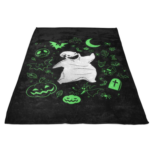 Boogie Man Doodle - Fleece Blanket
