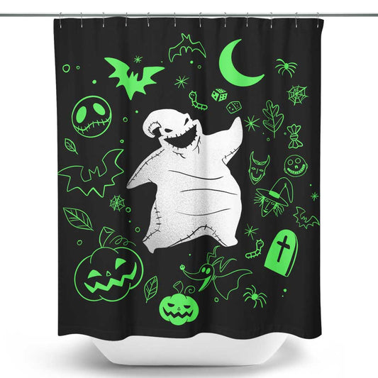 Boogie Man Doodle - Shower Curtain