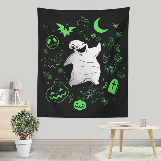 Boogie Man Doodle - Wall Tapestry