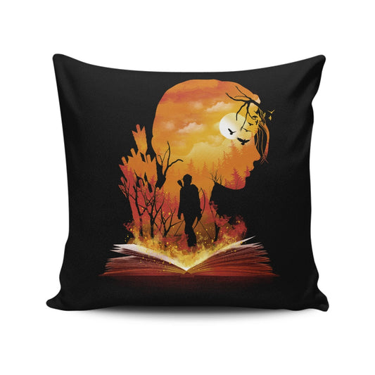 Book of Dystopia - Throw Pillow