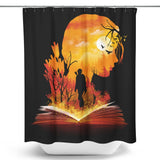 Book of Dystopia - Shower Curtain
