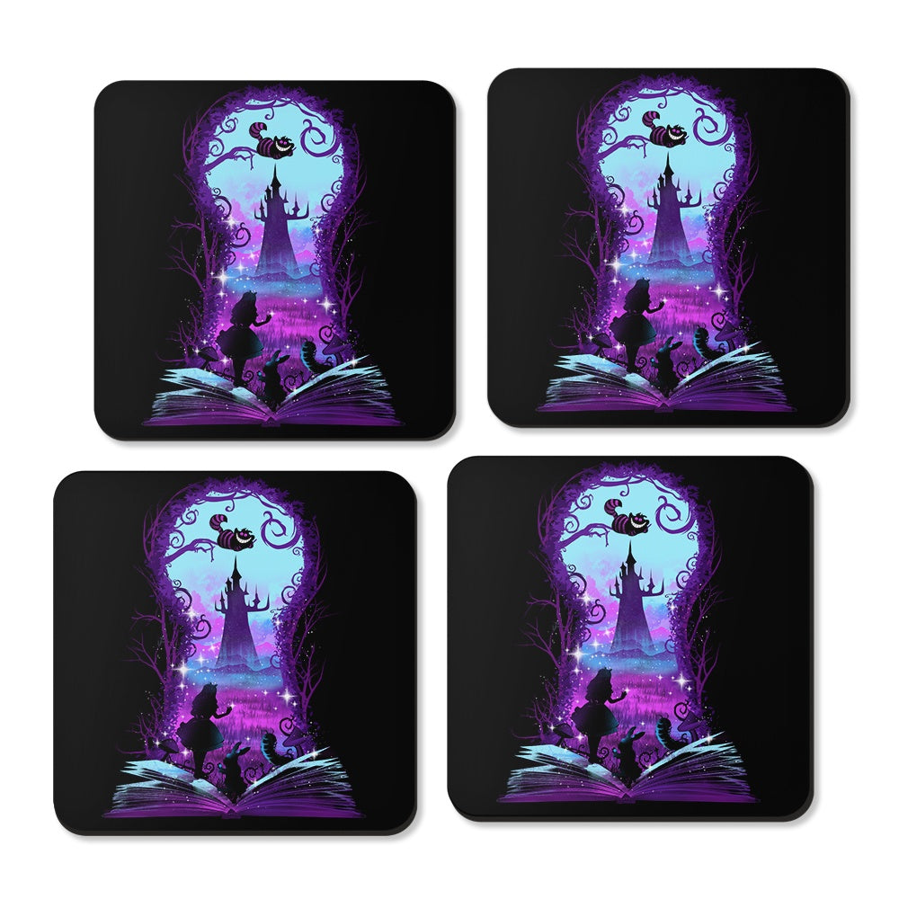 Book of Wonderland (Alt) - Coasters