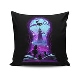 Book of Wonderland (Alt) - Throw Pillow