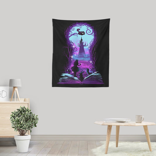 Book of Wonderland (Alt) - Wall Tapestry
