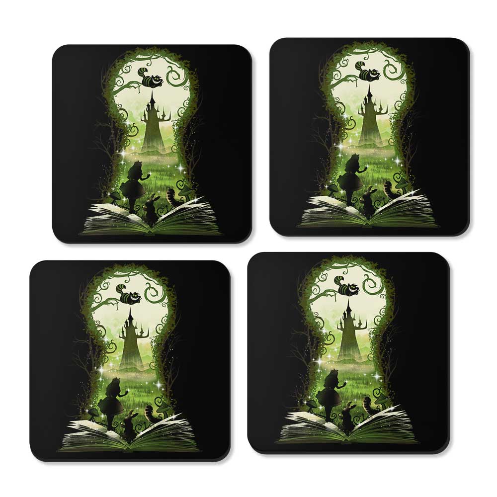 Book of Wonderland - Coasters