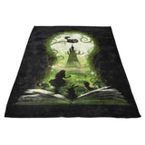 Book of Wonderland - Fleece Blanket