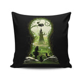 Book of Wonderland - Throw Pillow