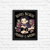 Books Over Murder - Posters & Prints
