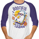 Bootiful Vibes - 3/4 Sleeve Raglan T-Shirt