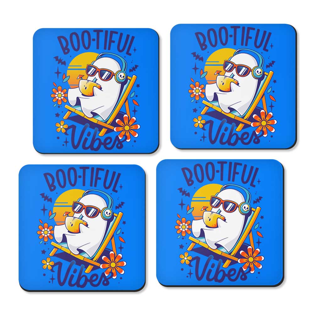 Bootiful Vibes - Coasters