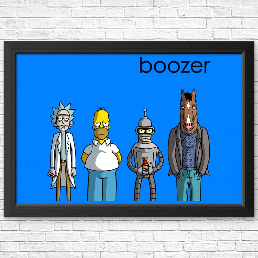 Un Boozer Boozer - Posters & Prints – Once Upon a Tee