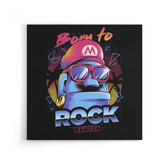 Born to Rock - Canvas Print