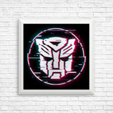 Bot Glitch - Posters & Prints