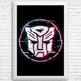 Bot Glitch - Posters & Prints