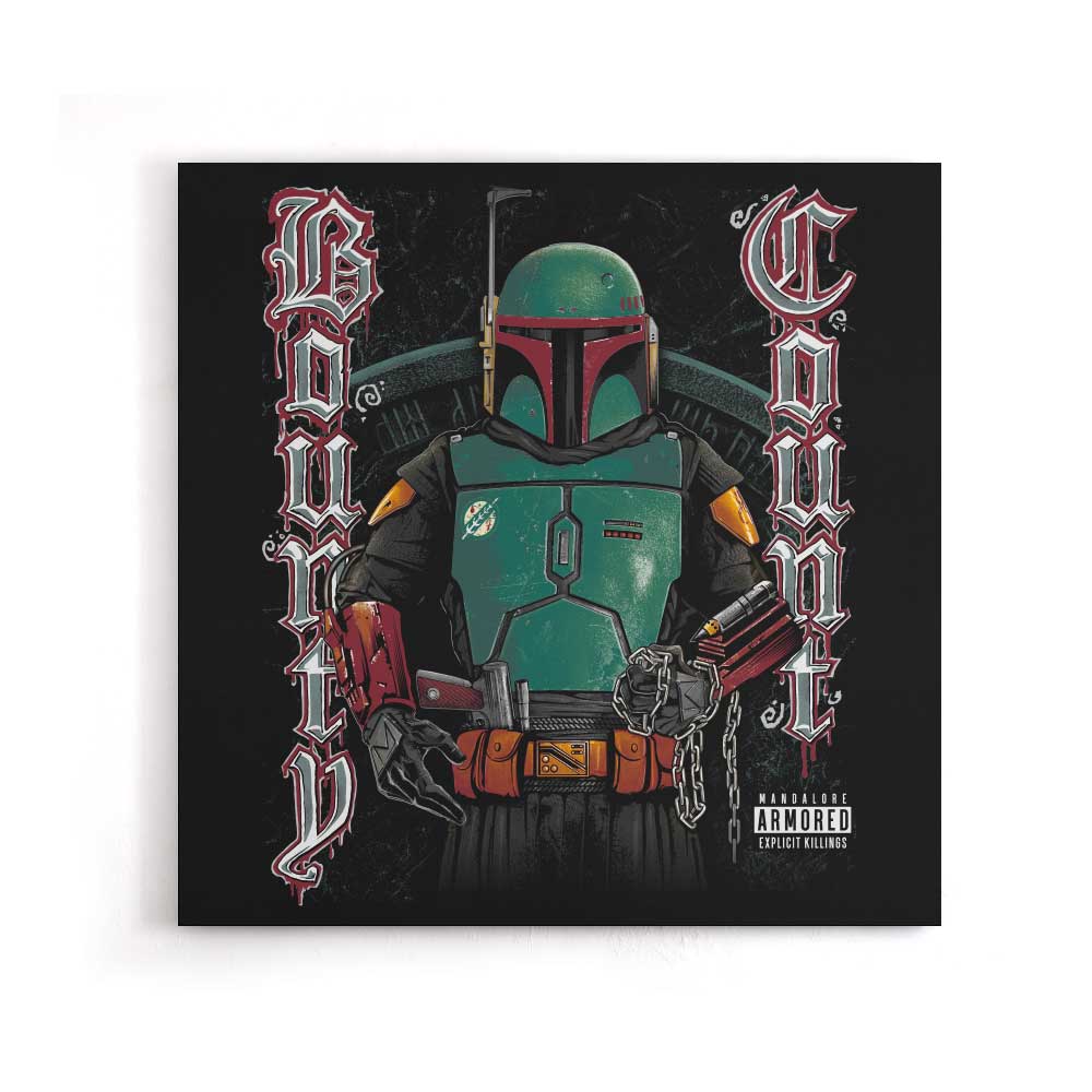 Bounty Count - Canvas Print