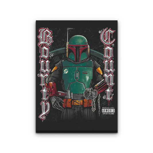 Bounty Count - Canvas Print
