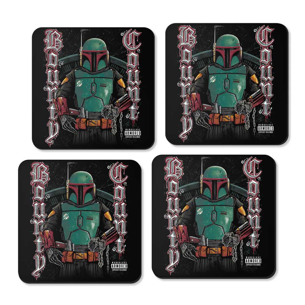 Bounty Count - Coasters
