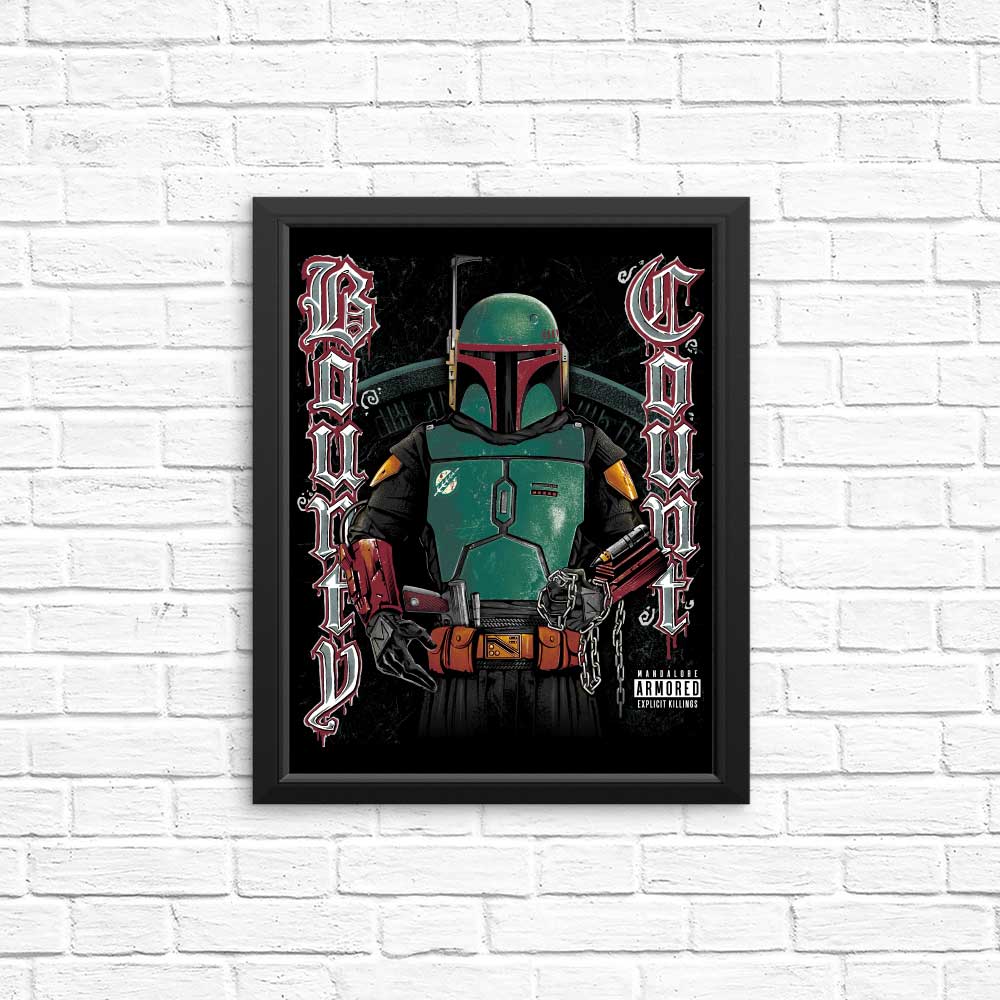 Bounty Count - Posters & Prints