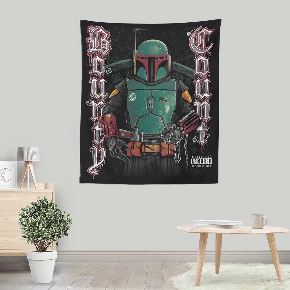 Bounty Count - Wall Tapestry