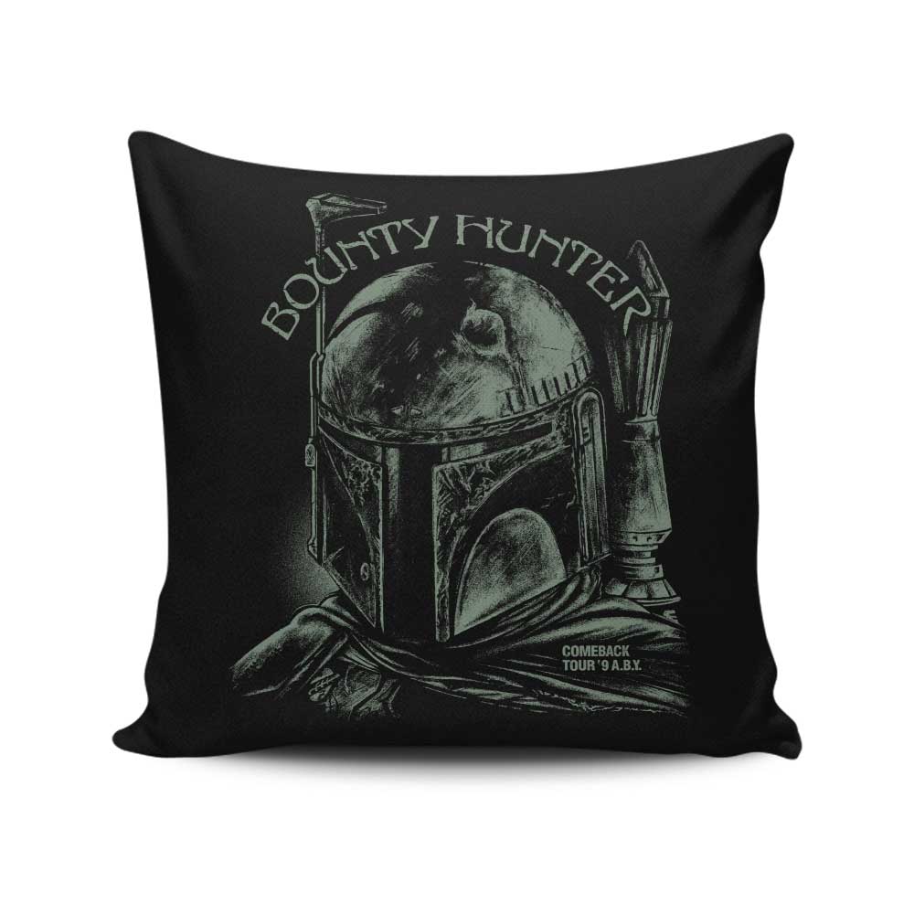 Bounty Hunter Comeback Tour - Throw Pillow
