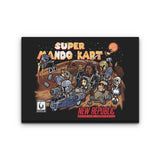 Bounty Hunter Kart - Canvas Print