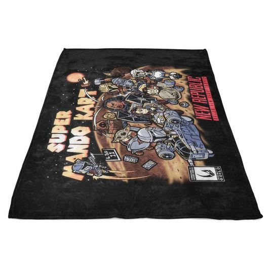 Bounty Hunter Kart - Fleece Blanket
