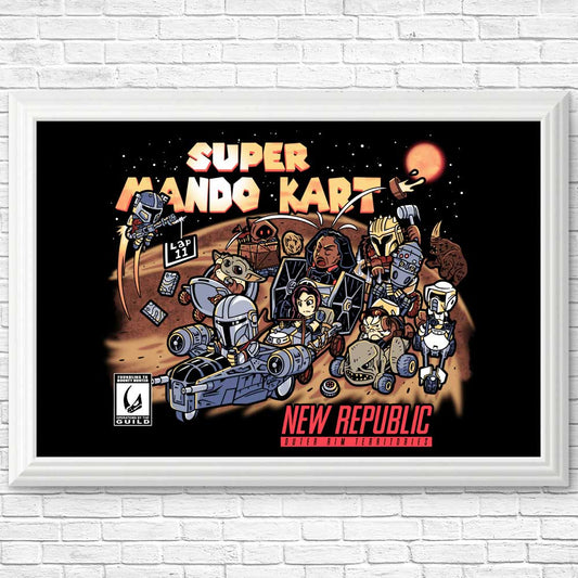 Bounty Hunter Kart - Posters & Prints