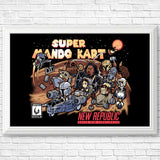 Bounty Hunter Kart - Posters & Prints